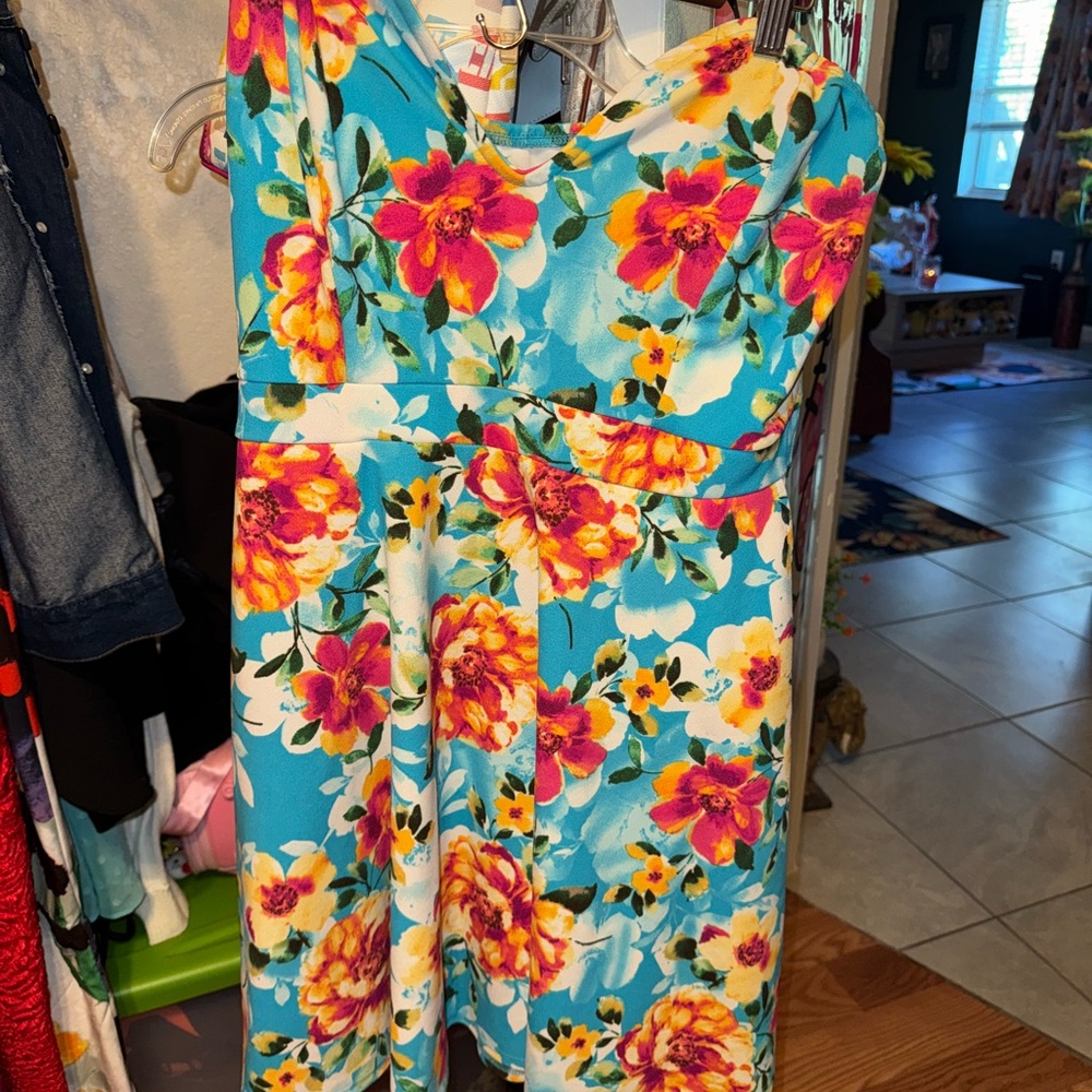 Floral Sleeveless Dress